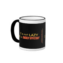 Energy Efficient Mug by wizewerdz Energy Efficient Mug
