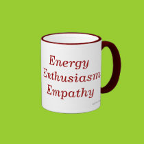 Energy Enthusiasm Empathy Mug mugs