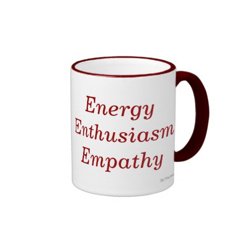 Energy Enthusiasm Empathy Mug