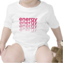 Energy Fade Pink t-shirts