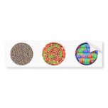 Energy Healing Chakra - Futuristic Designs Bumper Stickers