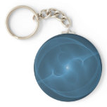 Energy Orb Blue Keychain