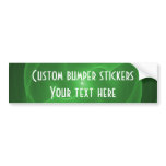 Energy Orb Green Bumper Stickers