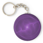 Energy Orb Purple Key Chain