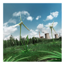 Energy Plant 2 Canvas posters