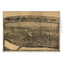 Enfield Connecticut in 1908 Greeting Cards