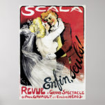Enfin, Seuls! Vintage Art Nouveau Advertisement Poster
