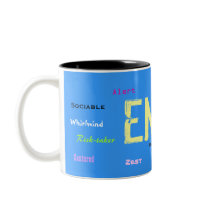 ENFP, The Visionary, Zest, Loving, Versatile, S... Mug