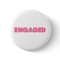 Engaged buttons by WeddingsEngagements Engaged buttons