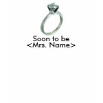 Engaged Future Mrs  Tee Shirt