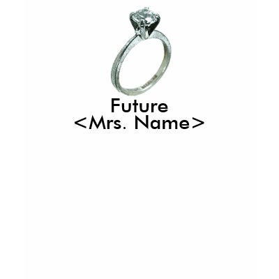 Engaged Future Mrs. Tee Shirt