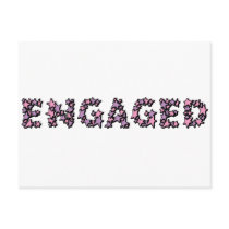 Engaged Post Card