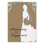 Engagement Announcement Card Template