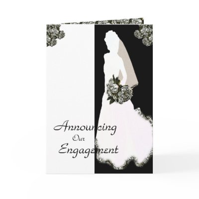 engagement announcement card