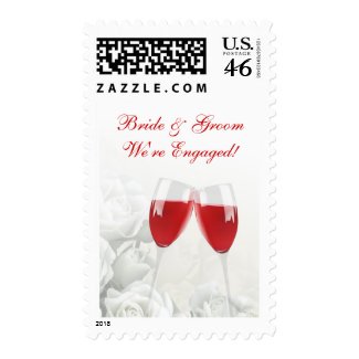 Engagement Announcement stamp