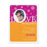 ENGAGEMENT INVITATION :: LOVEbubbles 3 Postcards