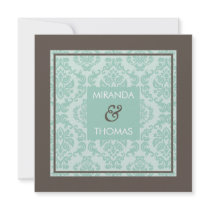 ENGAGEMENT INVITATIONS :: damask colors 5 by edgeplus ENGAGEMENT INVITATIONS :: damask colors 5