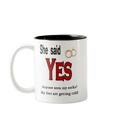 Engagement Coffee Mugs