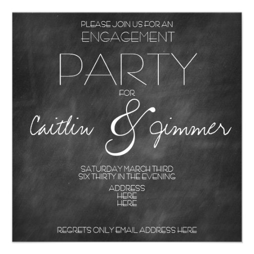 Engagement Party Invitation