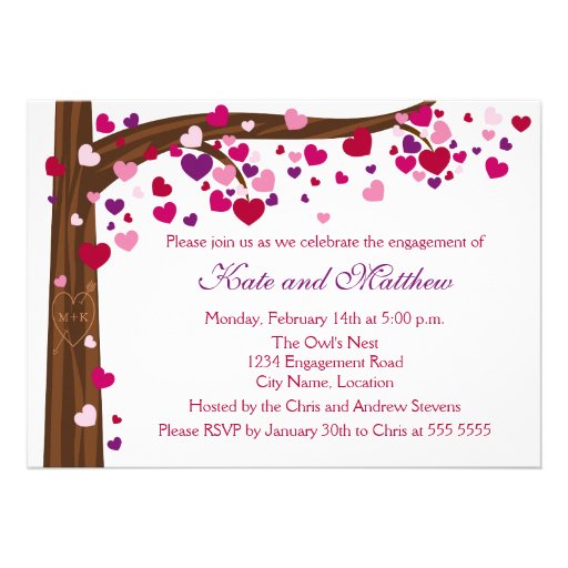 Engagement Party Invitation (front side)