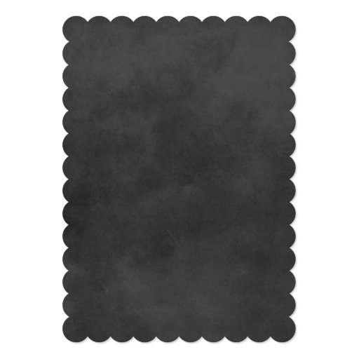 Engagement Party Invitations | Black Chalkboard Custom Announcements