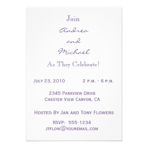 Engagement Party Invitations With Photo