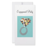 Engagement Party Photo Greeting Card