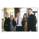 ENGAGEMENT PARTY: SHANE, STEFFIE, MOMx2, DAD! Art Photo