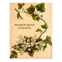 Engagement Post Card
