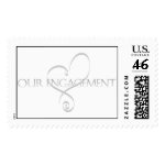 Engagement Postage Stamp