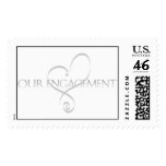 Engagement Postage Stamp