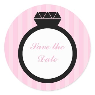 Engagement Ring Wedding Seals sticker