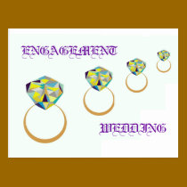 ENGAGEMENT-WEDDING POST CARD postcards