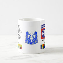 Engagements of  the 82nd  airborne division coffee mug