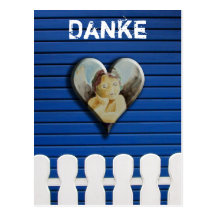 Engel Danksagungskarte Postkarten