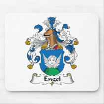 Engel Family Crest mousepads by coatsofarms Engel Family Crest mousepads