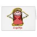 Engeltje (little angel in Dutch) cards by tinycow Engeltje (little angel in Dutch) cards