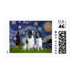 Engilsh Springer Pair - Starry Night postage