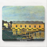 Engine Of The Pump In Marly By Sisley Alfred mousepads