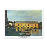 Engine Of The Pump In Marly By Sisley Alfred postcards
