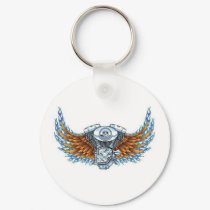 Engine wings keychains