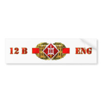 ENGINEER 12B 18TH EN BDE bumper stickers by sapperzulu ENGINEER 12B 18TH EN BDE bumper stickers