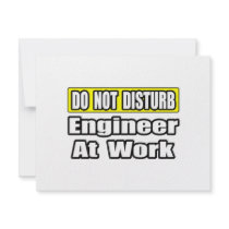 Engineer At Work invitations by engineershirts Engineer At Work invitations