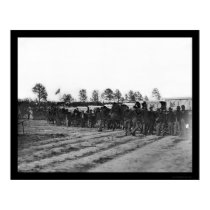 Engineer Corps Ambulance Train 1863 posters