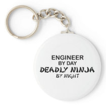 Engineer Deadly Ninja by Night Keychain
