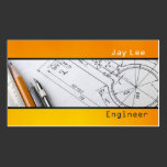 Engineer, Engineering Architect Business Card business cards
