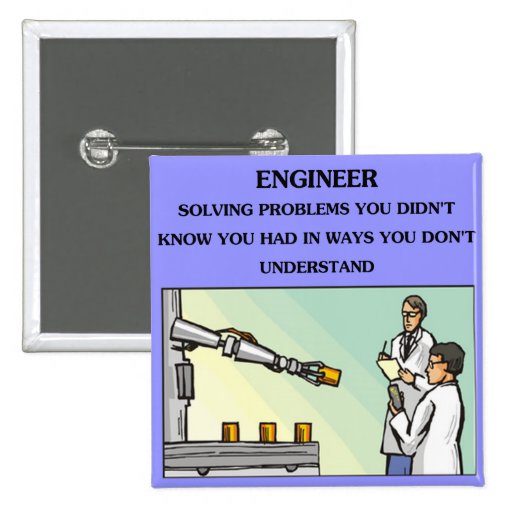engineer engineering joke button