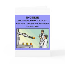engineer engineering joke greeting cards