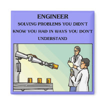 engineer engineering joke magnets