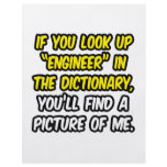 Engineer In Dictionary...My Picture Custom Flyer